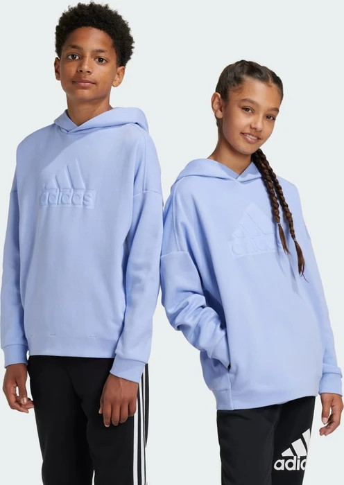 adidas Future Icons Logo Hoodie blue spark (Junior)