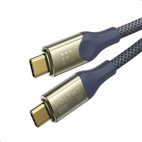 Voltme Powerlink Utron USB-C auf USB-C Kabel 240W 1.2m blau