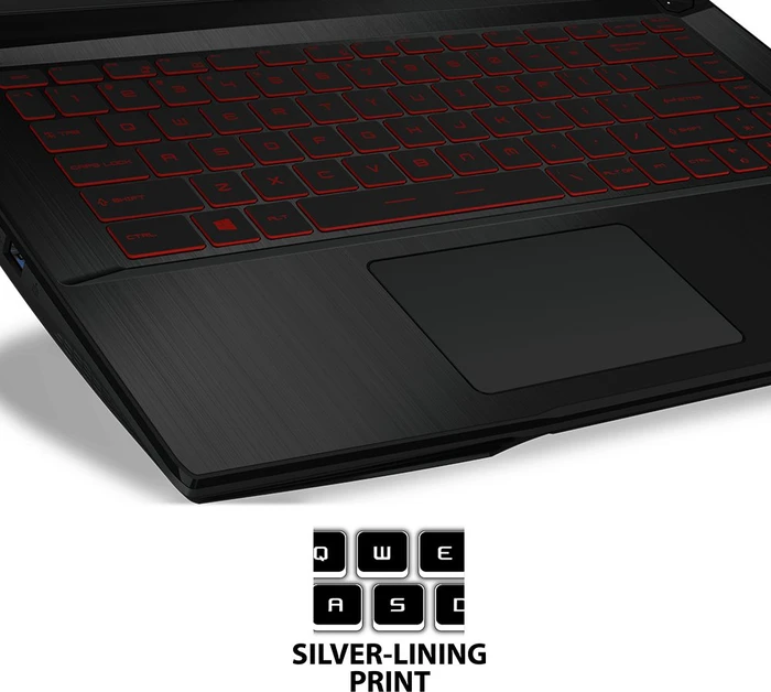 MSI GF63 Thin 10SC-243, Core i5-10500H, 8GB RAM, 256GB SSD, GeForce GTX 1650 Max-Q, DE