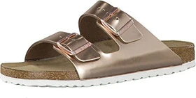 Birkenstock Arizona Naturleder metallic copper (Damen)