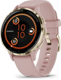 Garmin Venu 3S soft gold/dust rose