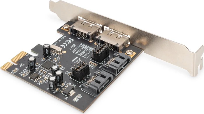 Digitus 2x SATA/2x eSATA, PCIe 2.0 x1