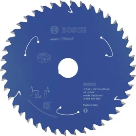 Bosch Professional Expert for Wood Kreissägeblatt 42Z, 140x1.3x20mm, 1 Stück