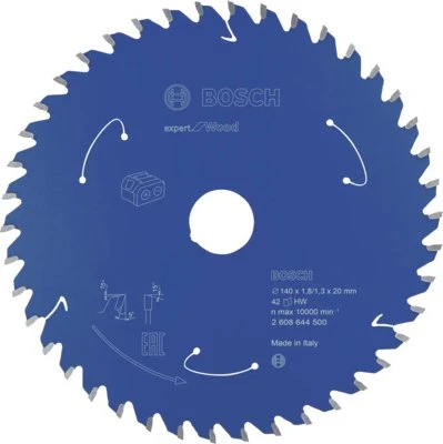 Bosch Professional Expert for Wood Kreissägeblatt 42Z, 140x1.3x20mm, 1 Stück
