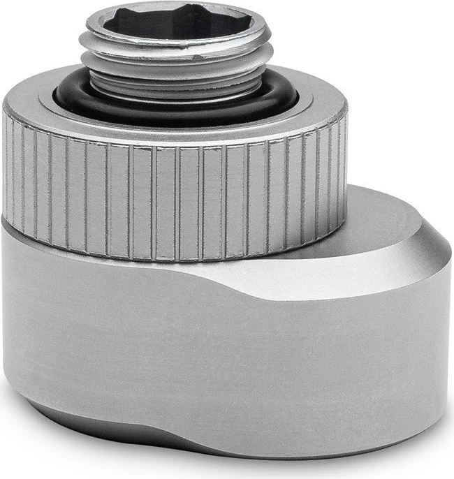 EK Water Blocks Quantum Line EK-Quantum Torque Rotary Offset 7, G1/4", 7mm Versatz, Satin Titanium