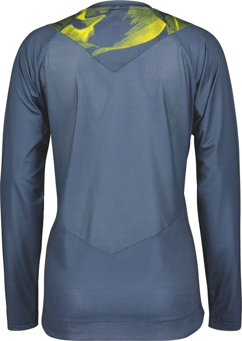 Scott Trail Vertic Trikot langarm midnight blue/sun yellow (Damen)