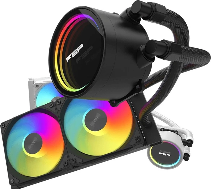 FSP AE24 Black, schwarz, 240mm
