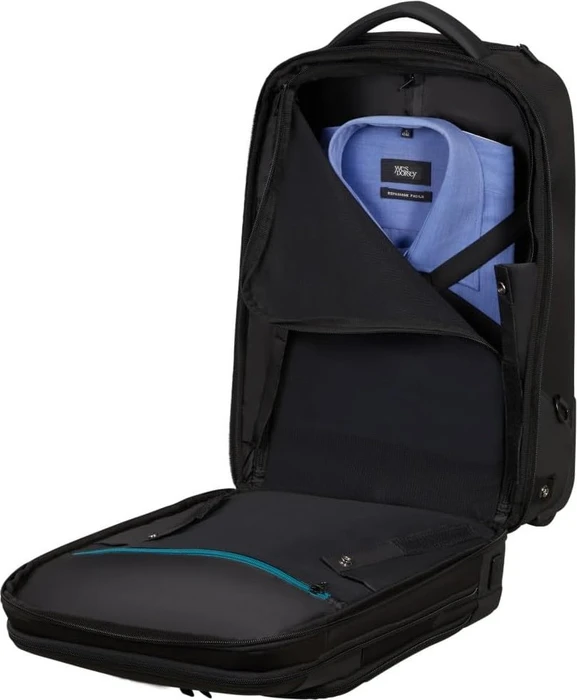 Samsonite Mysight, Rolling Bag, 17.3" Notebook-Rucksack-Trolley, 48cm, 25.5l, schwarz