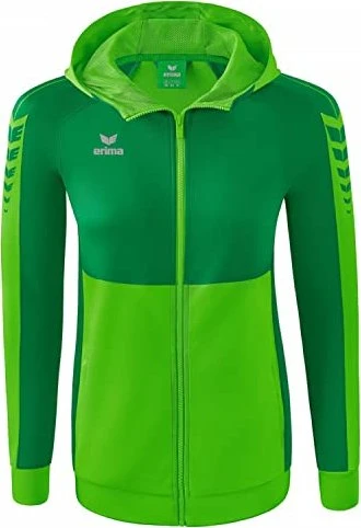Erima Six Wings mit Kapuze Trainingsjacke green/smaragd (Damen)