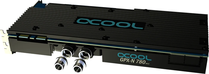 Alphacool GPX SLI Connector Dual asymetric - 4-Slot, Acetal
