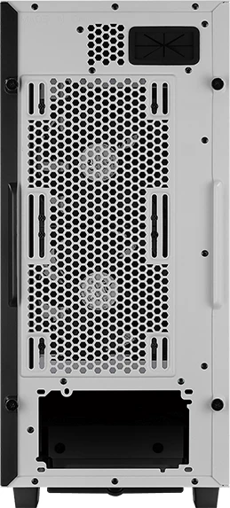 AeroCool Flo, weiß, Glasfenster