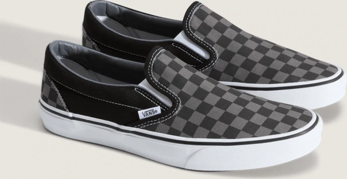 Vans Slip On Classic Checkerboard schwarz/grau