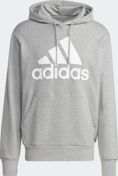 adidas Essentials French Terry Big Logo Hoodie medium grey heather (Herren)
