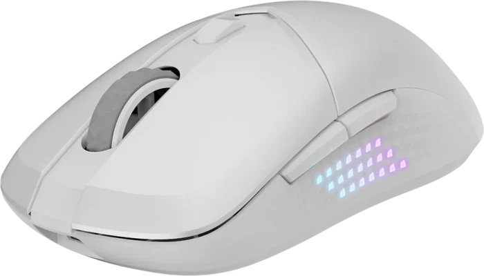 MSI Versa 300 Elite Wireless Gaming Mouse weiß, USB/Bluetooth