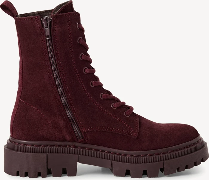 Tamaris Lederstiefelette rot (Damen)