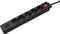 Hama Steckdosenleiste mit Schalter, 5-fach, 2x USB, 1.4m, schwarz Vorschaubild