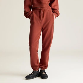 adidas by Stella McCartney Regular Trainingshose lang burnt sienna (Damen)