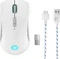 Lenovo Legion M600 Wireless Gaming Mouse, weiß/grau, USB/Bluetooth Vorschaubild