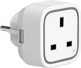Aeotec Smart Switch 6, 2990W, Typ G, Funksteckdose mit Strommessfunktion (AEOEZW096-UK)