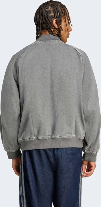 adidas SST Adicolor Loose Black Wash Jeansjacke grau (Herren)