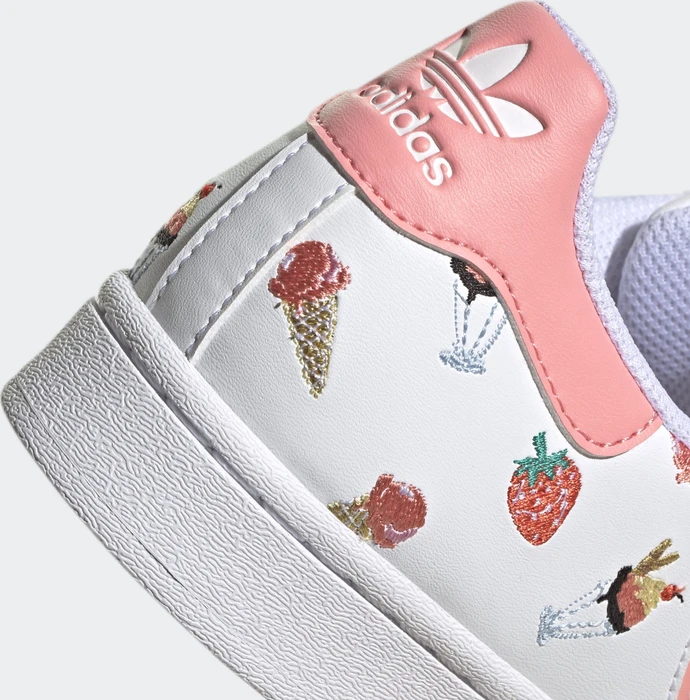 adidas Superstar cloud white/ray pink (Damen)