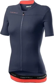 Castelli Anima 3 Trikot kurzarm dark steel blue/brilliant pink (Damen)
