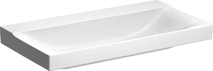 Geberit Xeno² Waschtisch 90x48cm, ohne Hahnloch, ohne Überlauf, weiß/KeraTect