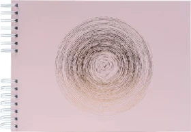 Exacompta Spiralalbum, 32x22cm, 50 Seiten, Ellipse rosa