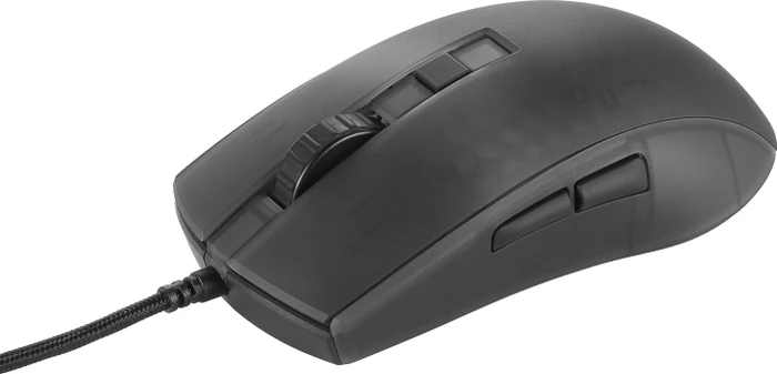 Deltaco DM310 RGB Ultralight Gaming Mouse schwarz/transluzent, USB