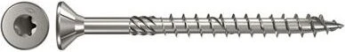 fischer PowerFast FPF-ST A4P 100 T30 Spanplattenschraube, 6x200mm, 100 Stück