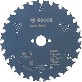 Bosch Professional Expert for Wood Kreissägeblatt 80Z, 260x1.8x30mm, 1 Stück