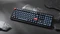 Keychron V6 Max, Carbon Black, 100% Fullsize, LEDs RGB, hot-swap, Gateron Jupiter RED, USB/Bluetooth, US Vorschaubild
