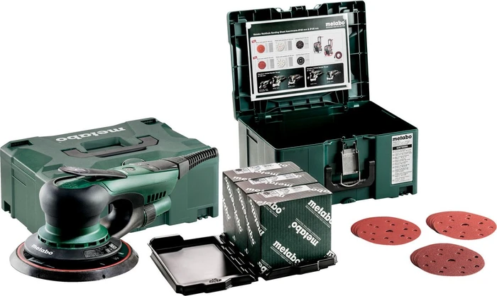 Metabo SXE 150-2.5 BL Elektro-Exzenterschleifer inkl. Koffer + Zubehör