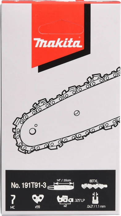Makita 80TXL Sägekette, 35cm, 1.1mm, 0.325"