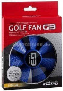 Zaward Golf Fan G3 blau, 800rpm, 140mm