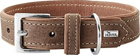 Hunter Porto Hundehalsband, Leder, nachhaltig, 40 (S), tabak/cognac