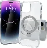 Nevox StyleShell ShockFlex MagSafe mit Standfunktion für Apple iPhone 16 Pro transparent