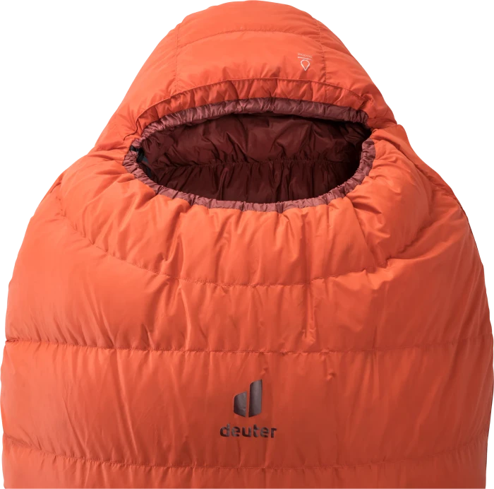 Deuter Astro Pro 600 SL Mumienschlafsack paprika/redwood