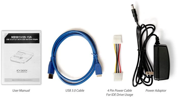 Icy Dock EZ-Adapter MB981U3N-1SA