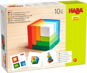 HABA 3D-Legespiel Farbenwürfel, 10-tlg.