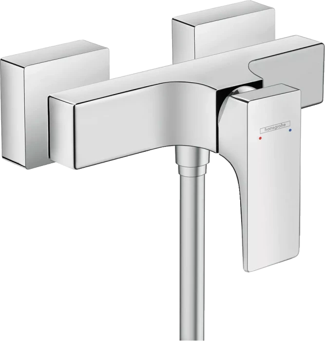 Hansgrohe Metropol Brausemischer Aufputz mit Hebelgriff chrom