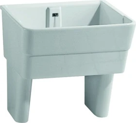 Geberit Publica Garda Mehrzweckbecken 74x35x58.5cm, mit Überlauf, weiß