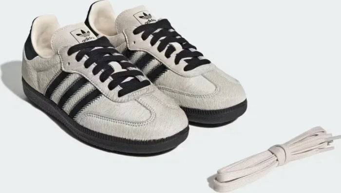 adidas Samba OG wonder white/core black/alumina (Damen)