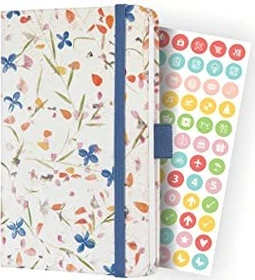 Sigel Jolie Wochenkalender 2024, A6, Hardcover, bloom violet, 87 Blatt