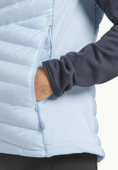 Jack Wolfskin Routeburn Pro Ins Funktionsweste ice blue (Damen)