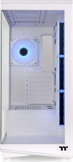 Thermaltake Stage 450 TG ARGB Snow, Glasfenster