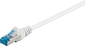 goobay Patchkabel, Cat6a, S/FTP, RJ-45/RJ-45, 50m, weiß