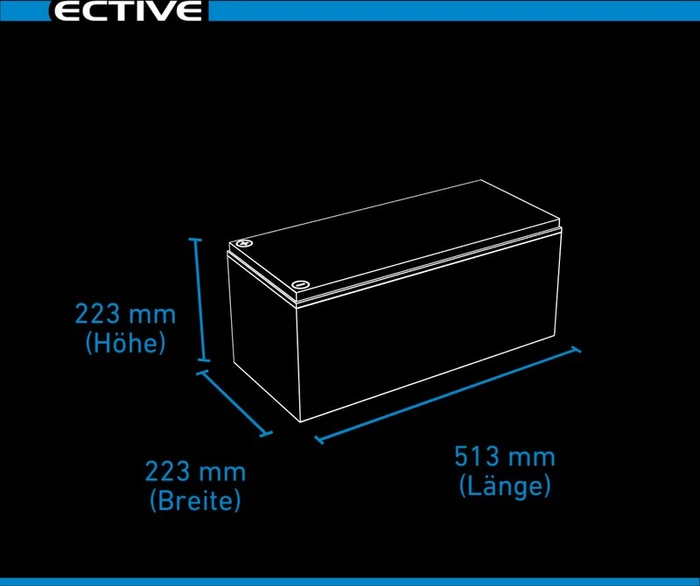 Ective Deep Cycle DC 180 AGM