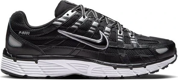 Nike P-6000 black/white/metallic silver (Herren)