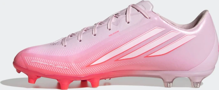 adidas F50 Sparkfusion League FG/AG solar turbo/cloud white/distilled pink